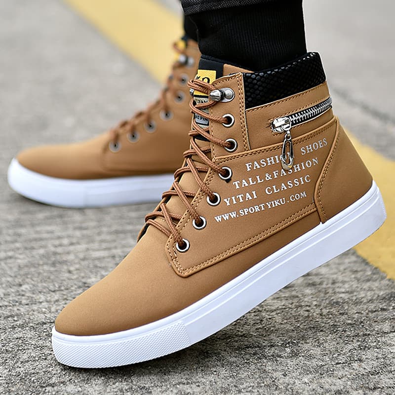 Demi-season cloth espadrilles for students, casual footwear, trend sneakers, boots, Korean style 4