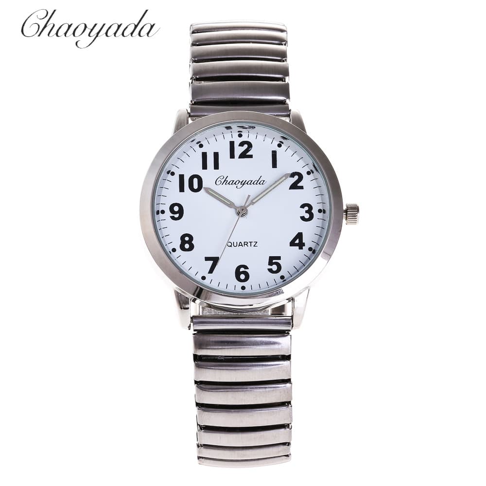 (Wholesale), elastic quartz watch strap for elderly, retro waterproof dial, 2018, for middle age 2