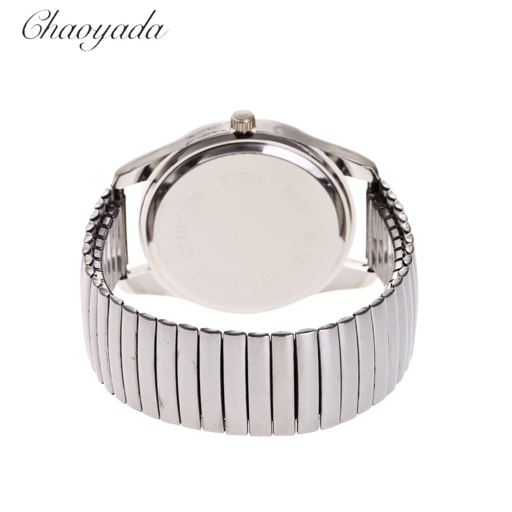 (Wholesale), elastic quartz watch strap for elderly, retro waterproof dial, 2018, for middle age 5