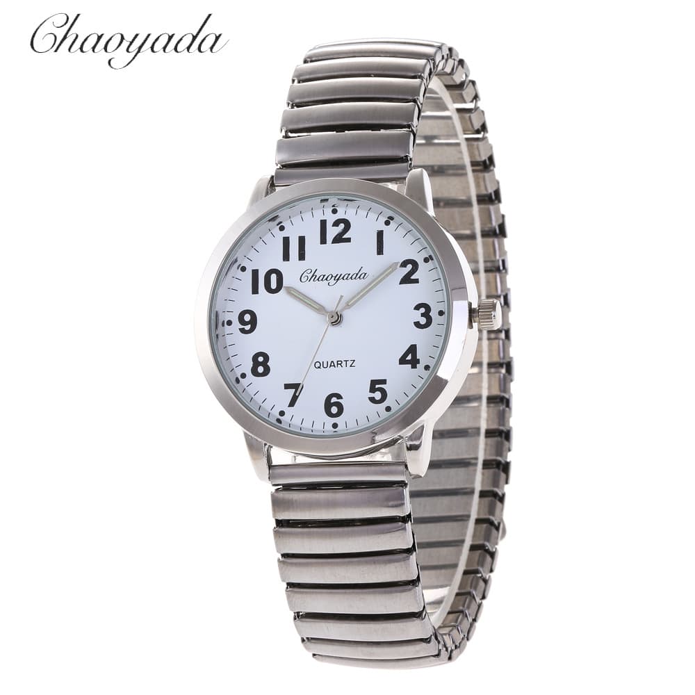 (Wholesale), elastic quartz watch strap for elderly, retro waterproof dial, 2018, for middle age