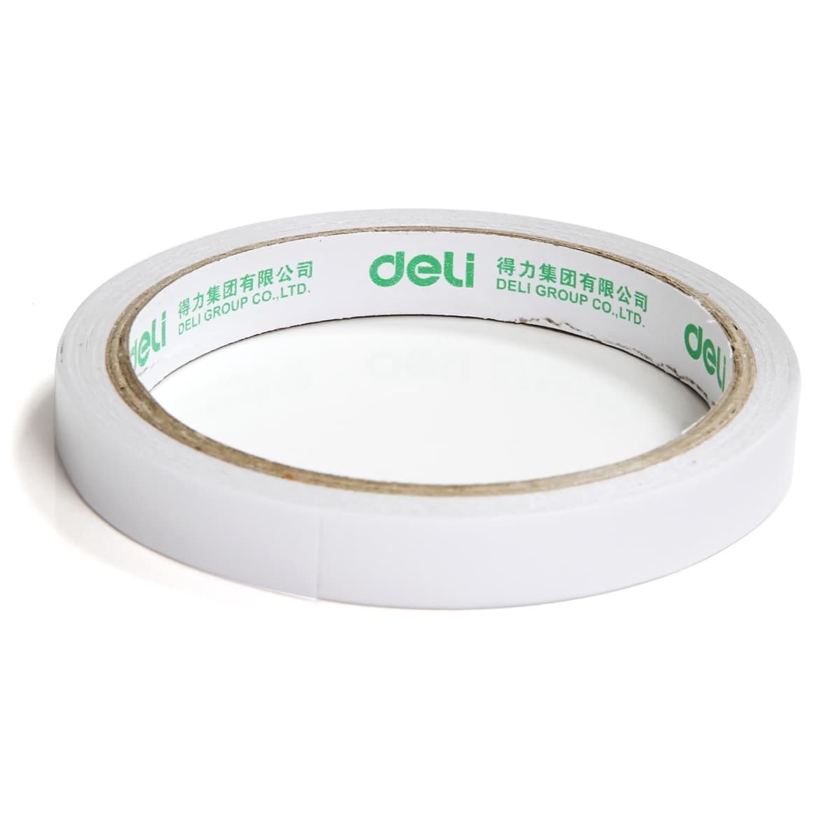 Deli 30401 Double -sided glue 12mm*10Y hot -melt cotton paper office supplies Furnishing sticky glue wholesale thickness 80um 3