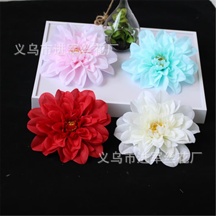 Simulation flower Dali flower head simulation peony flower fake flower silk flower wedding supplies flower pyramided artificial flower decoration 2