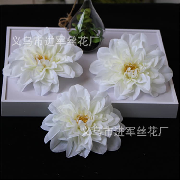 Simulation flower Dali flower head simulation peony flower fake flower silk flower wedding supplies flower pyramided artificial flower decoration 4