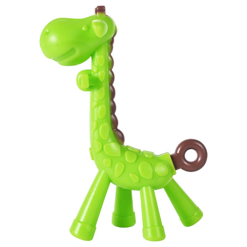 Children's silicone chewy teether, appeases toy, giraffe 5