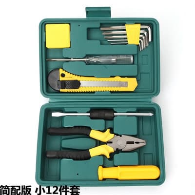 Factory direct selling 11 -piece car tool package car emergency tool box combination set car supplies for available 2