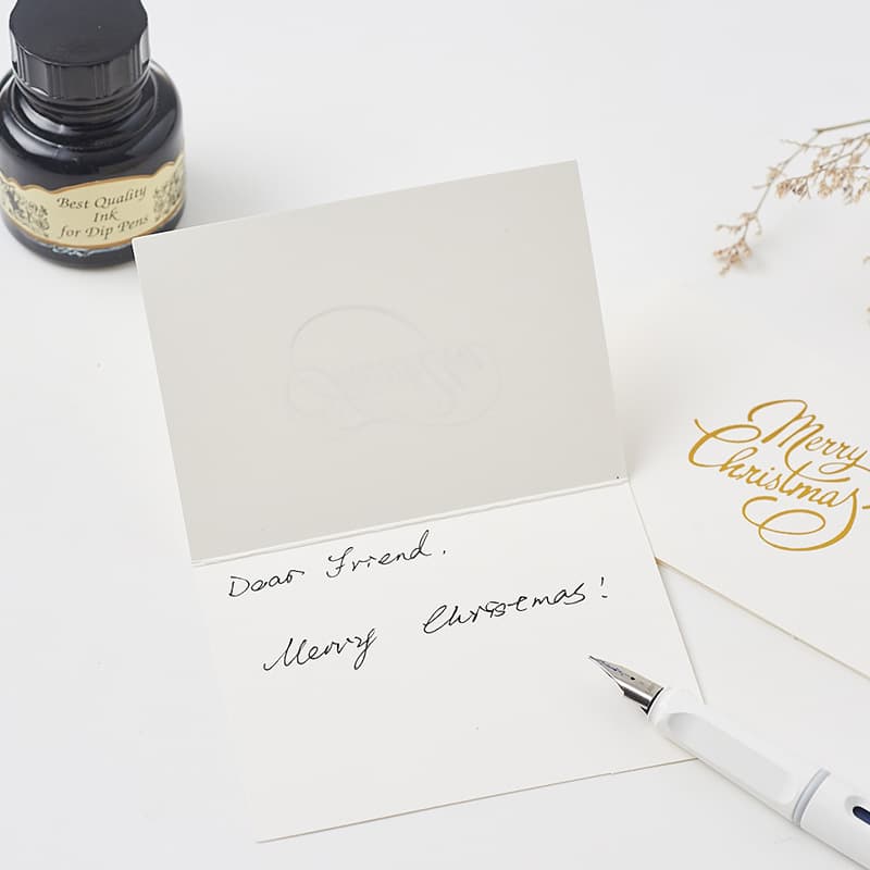 Simplicate hot -burn thanksgive card business festival gift card Creative gifts to decorate Christmas (including envelope) self -renewal 3