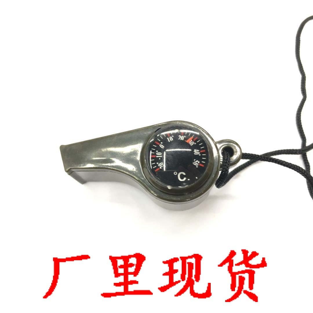 Travel universal whistle, life jacket, thermometer, three-in-one