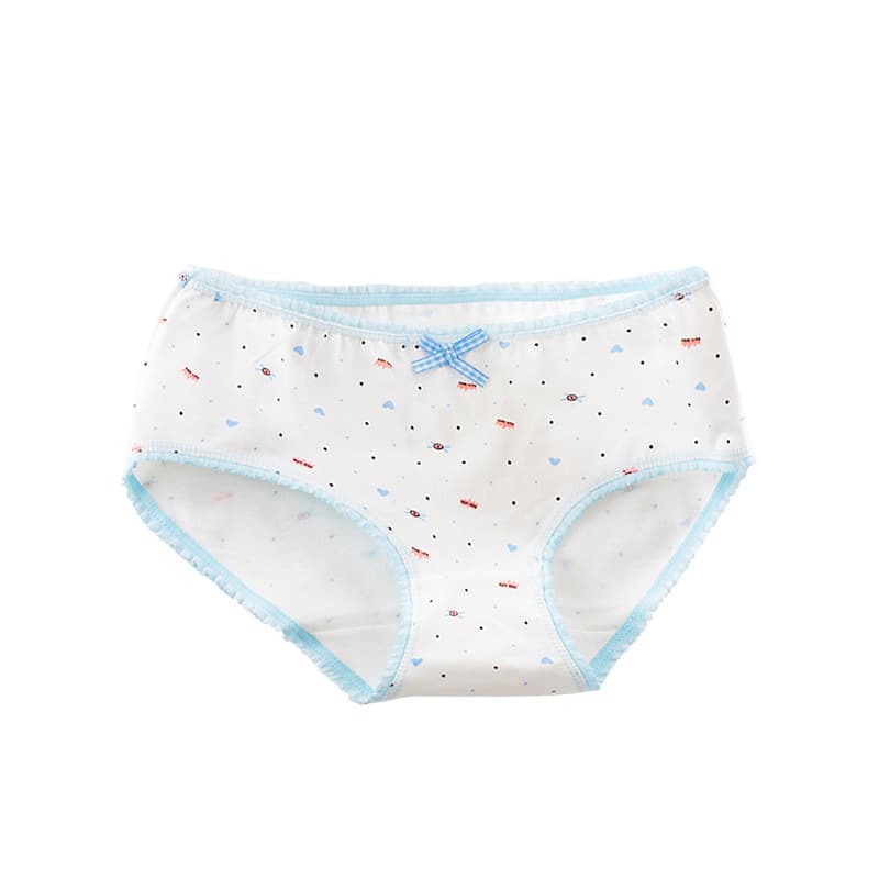 Underwear, cotton sexy trousers, pants with bow, mid rise, plus size, direct factory sales 5