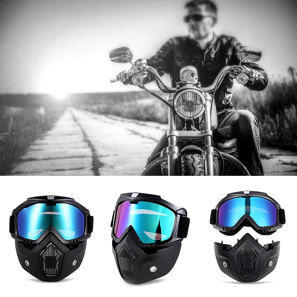 (Wholesale), lens, helmet for cycling, off-road travel equipment, mask, protecting glasses, mirror effect 2