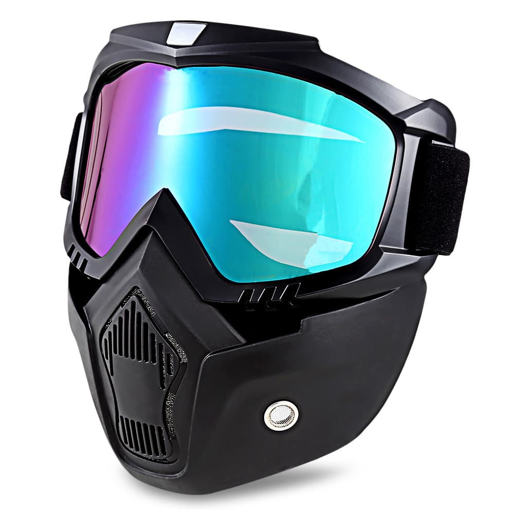 (Wholesale), lens, helmet for cycling, off-road travel equipment, mask, protecting glasses, mirror effect 3