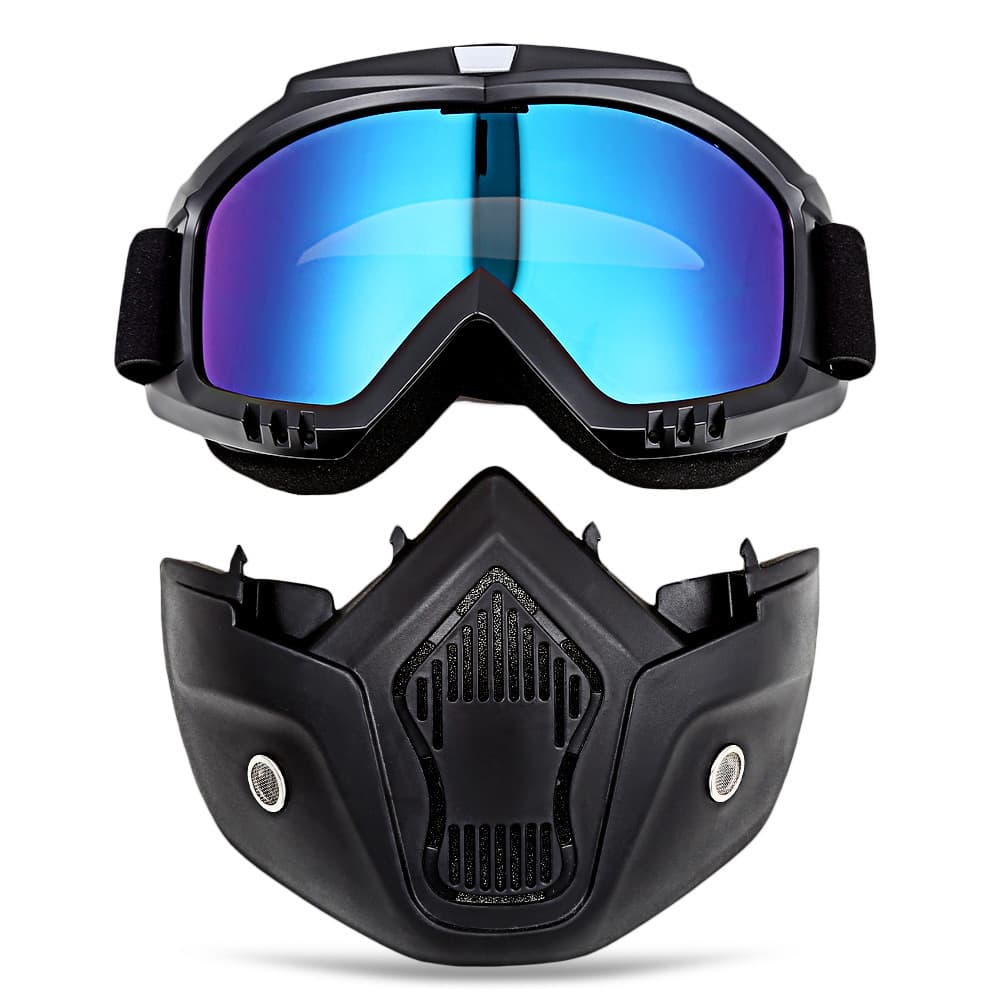 (Wholesale), lens, helmet for cycling, off-road travel equipment, mask, protecting glasses, mirror effect 5