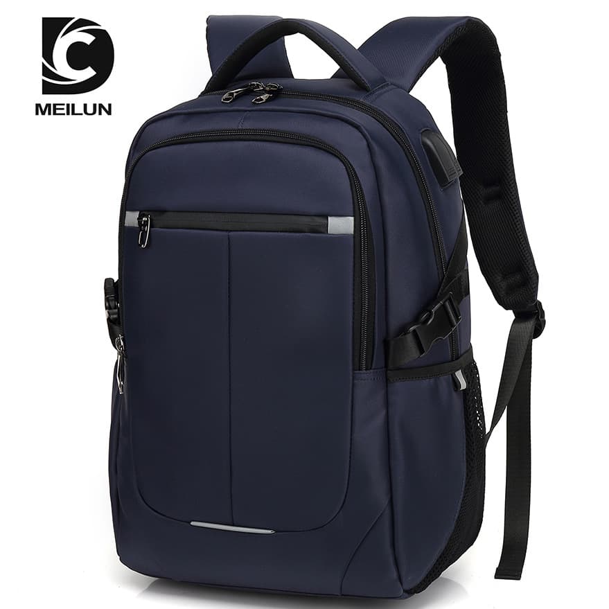 Backpack, casual travel bag, fashionable laptop, trend school bag for students, business version, Korean style 2