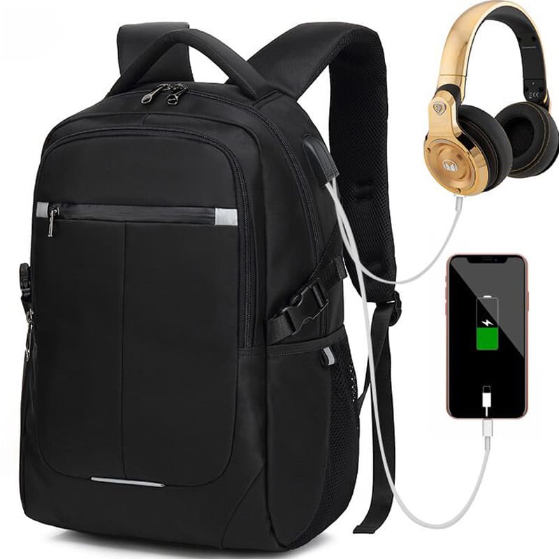 Backpack, casual travel bag, fashionable laptop, trend school bag for students, business version, Korean style