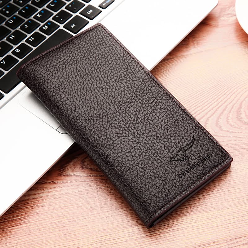 (Wholesale), long wallet made of soft leather 3