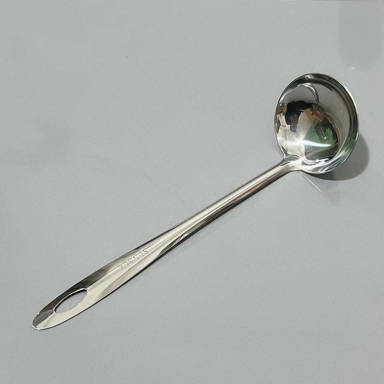 Stainless Steel Step Spoon Kitchen Turbrands Hot Pot Spoon Soup Shell Permanent Scrolls Two -piece Cooking Tool Set Cooking Tools wholesale 3