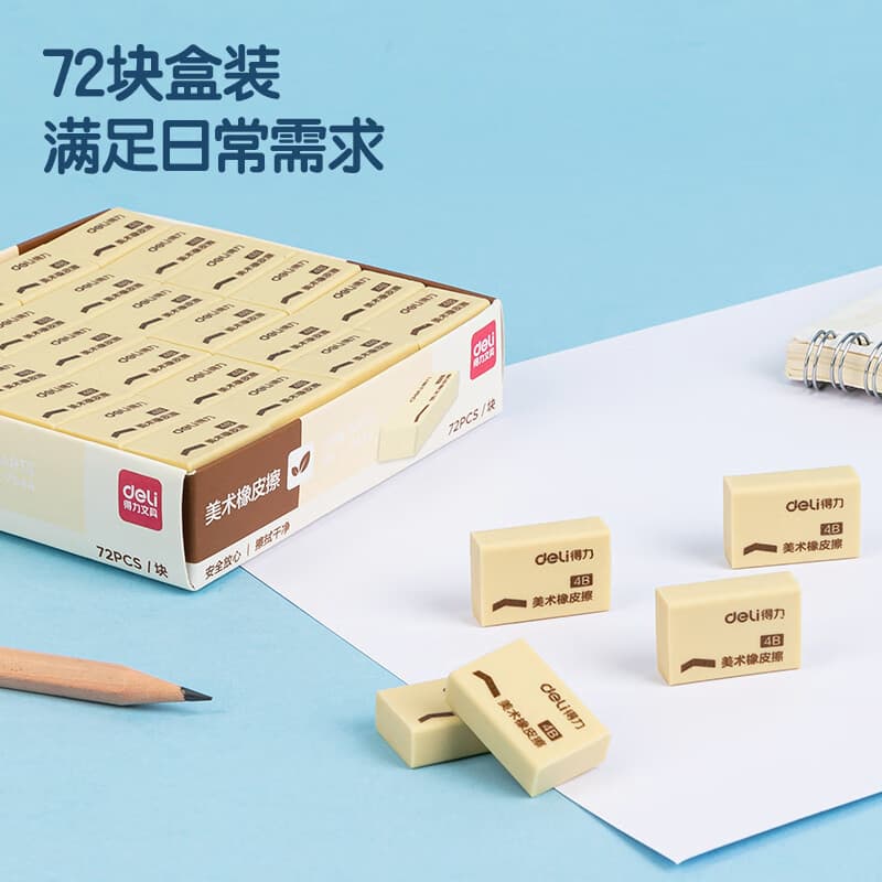 Small stationery for students, art teaching eraser for pencils 2