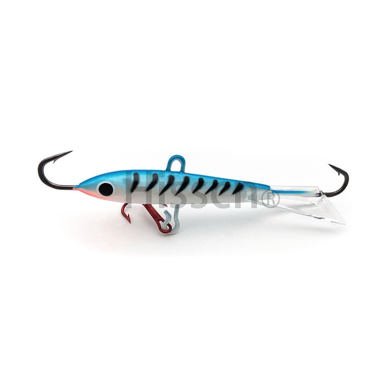 4 -color optional large balance ice fishing hook road sub -fake bait 83mm/18g metal bait fake fish mini lead fish bait 2