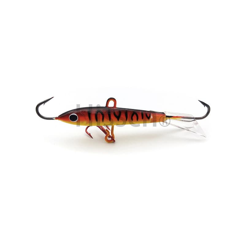 4 -color optional large balance ice fishing hook road sub -fake bait 83mm/18g metal bait fake fish mini lead fish bait 4