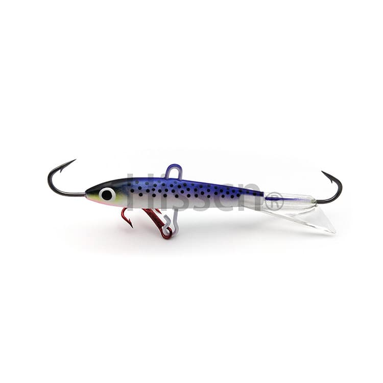 4 -color optional large balance ice fishing hook road sub -fake bait 83mm/18g metal bait fake fish mini lead fish bait 5