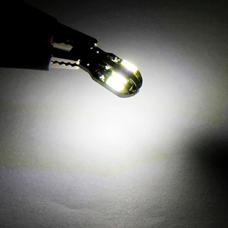 Auto light bulb T10 canbus 5630 8smd show wide light license plate lights car LED small light bubble multi -color 3