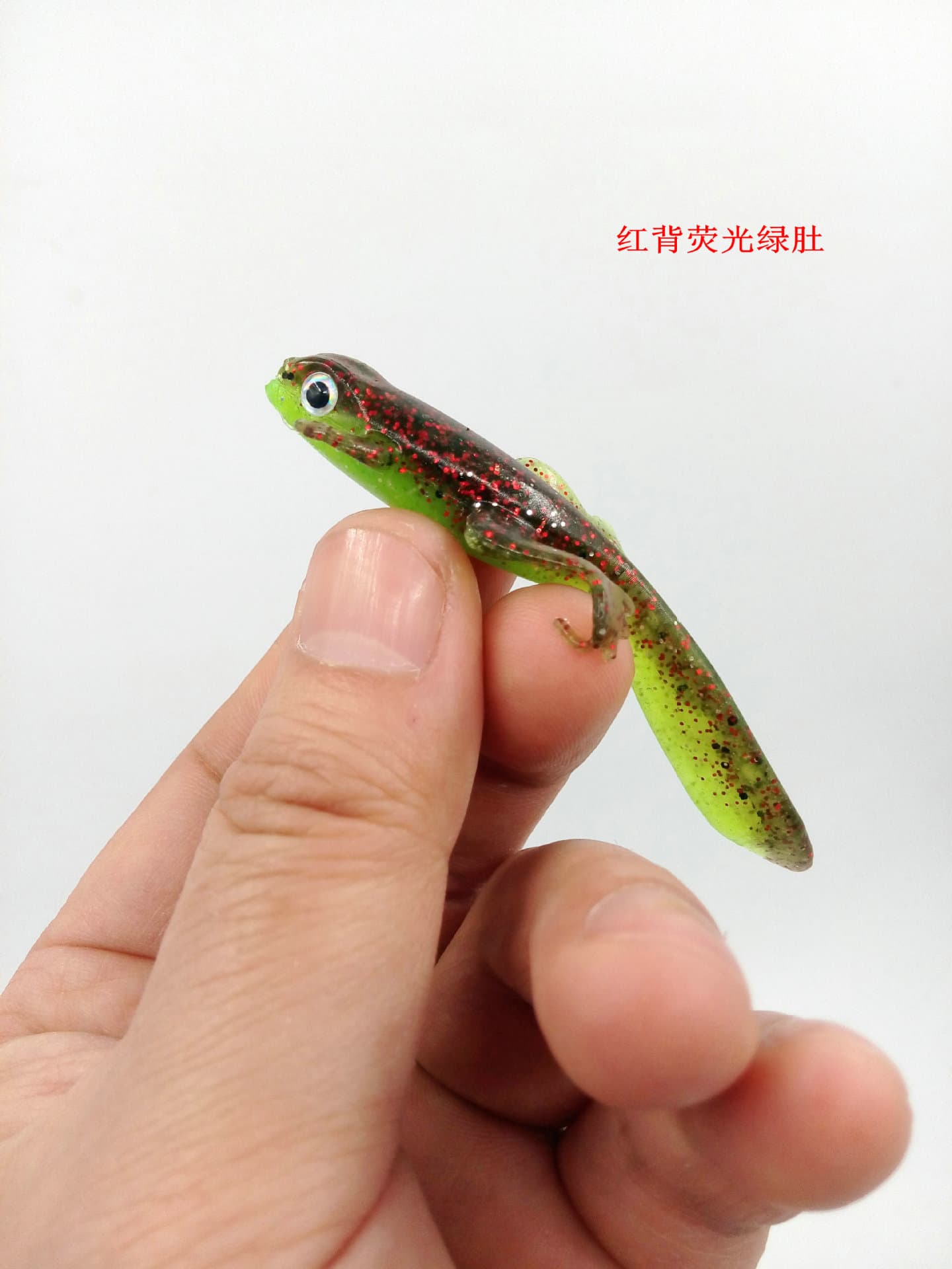 4-Color Soft Frog Lure 8cm/3.8g Dual Tone Fishing Bait 4