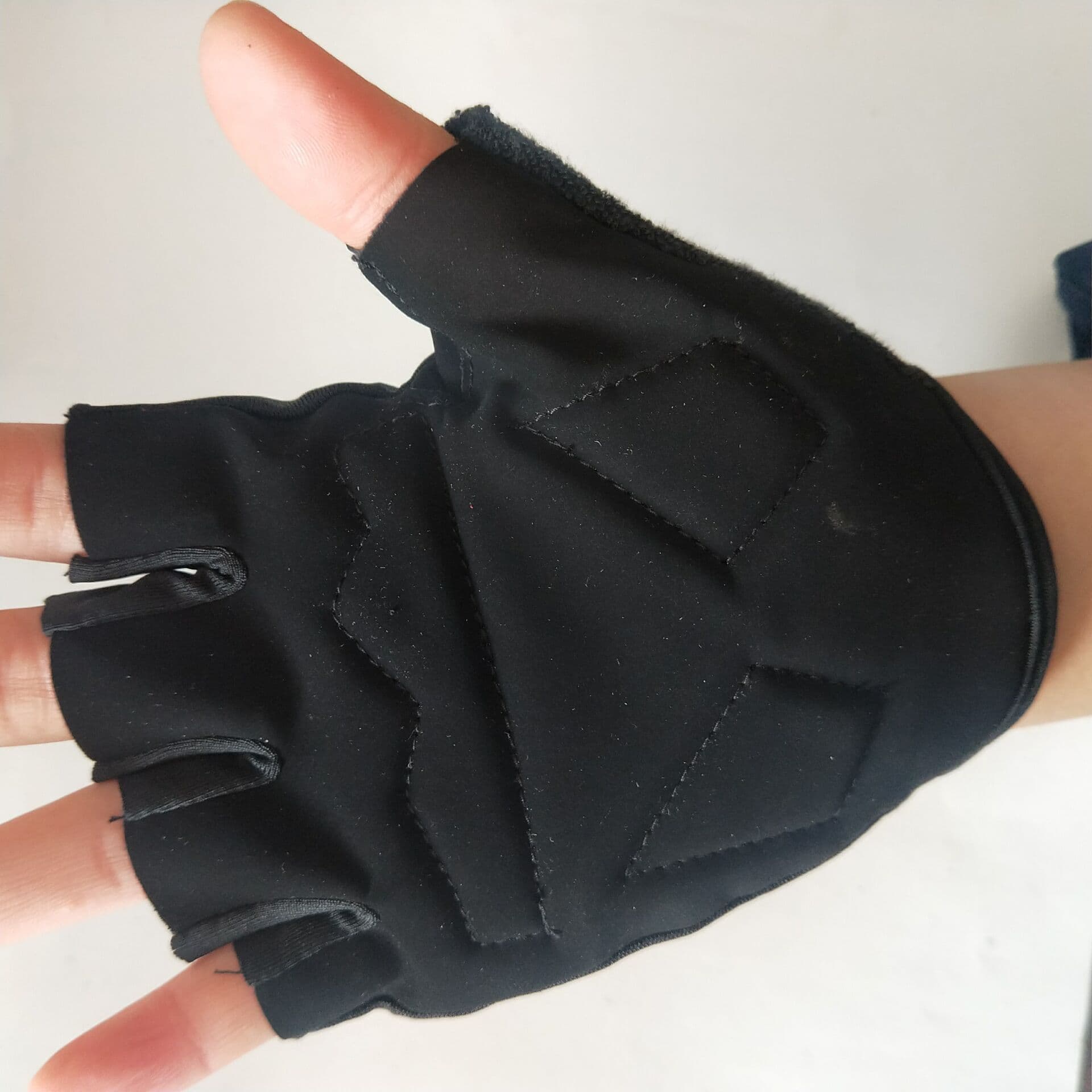 Gloves for cycling, travel equipment, non-slip breathable mountain bike, fingerless 3