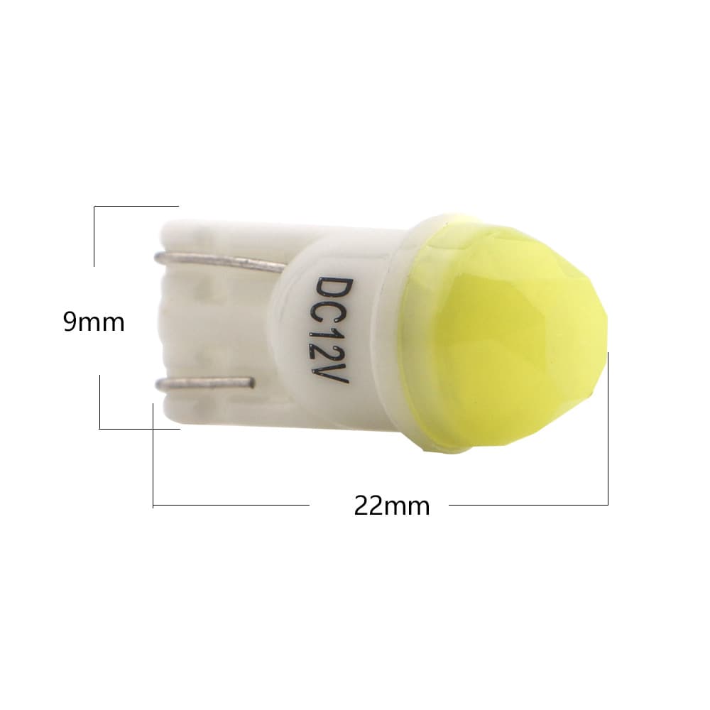 T10 LED Ceramic Bulb - High Temp, Ultra Bright, Multiple Colors 5
