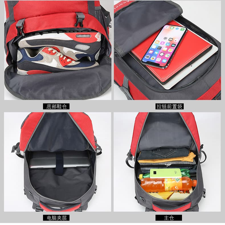 (Cross-border trading), (Wholesale), sports backpack, shoulder bag, travel bag, 40, (Physicals) 3