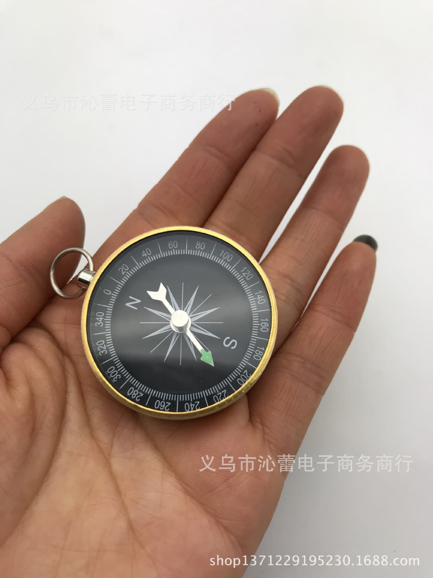 G44 aluminum alloy indicator keychain compass metal gift compass 3