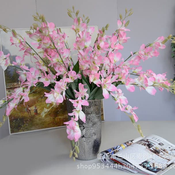 Single Chunxun Xiaoyang Little Link Simulation Flower Home Decoration Flower Branches Flower Silk Flower Decoration Wedding Flower Art wholesale 4