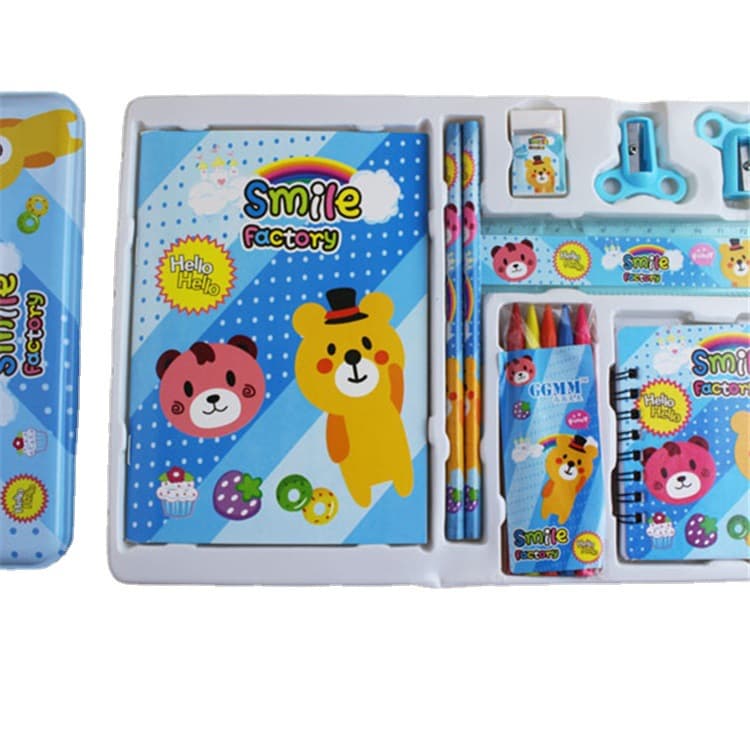 (Wholesale), stationery, children's creative cartoon set, Birthday gift 5