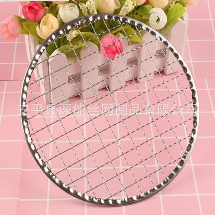 Bubble glue cross grid grid mud grid 16.5cm round grid iron grid 4