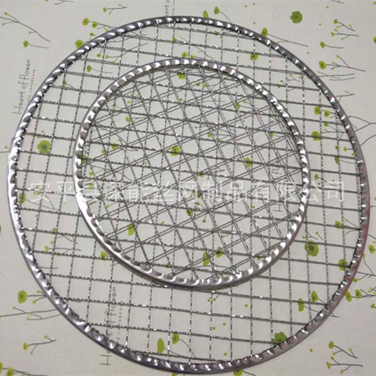 Bubble glue cross grid grid mud grid 16.5cm round grid iron grid