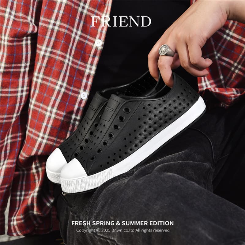 Summer beach footwear for men and women, sandals for leisure, soft sole, for beloved 3