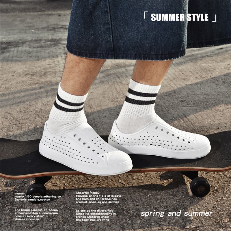 Summer beach footwear for men and women, sandals for leisure, soft sole, for beloved