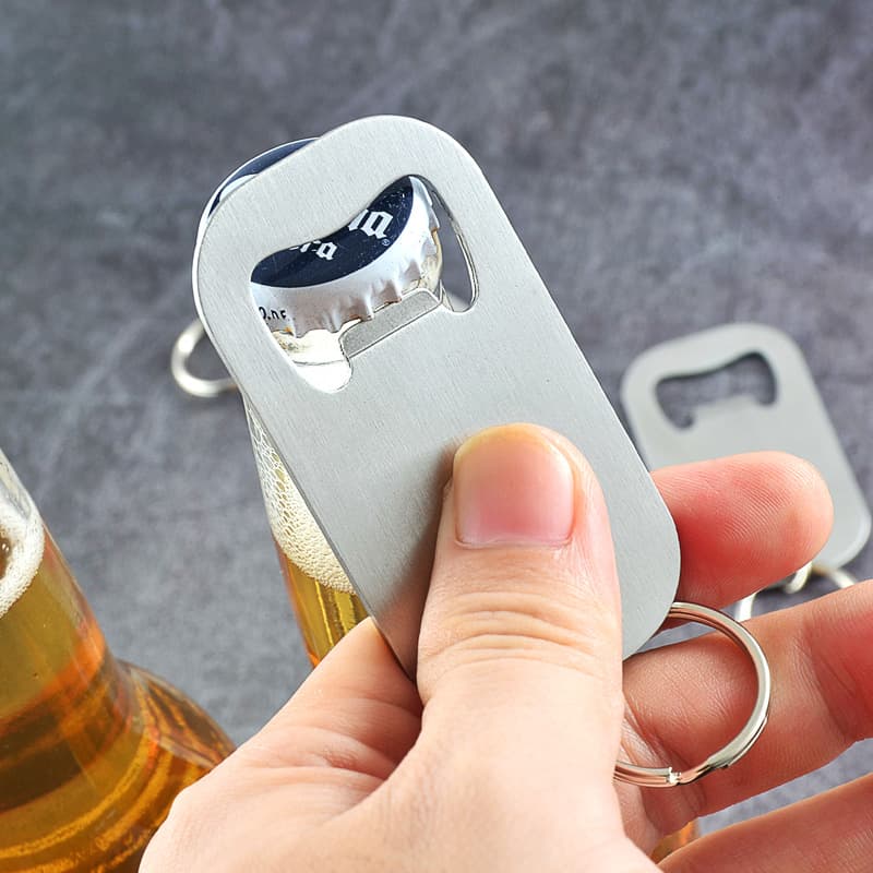 Creative fashionable bottle opener stainless steel, screwdriver, keychain, simple and elegant design, Soda 3