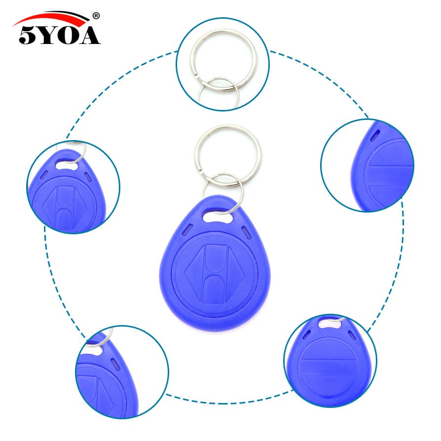 ID can copy the keychain card T5577 blank can write EM4305 door -to -access card No. 2 125kHz 5200 2