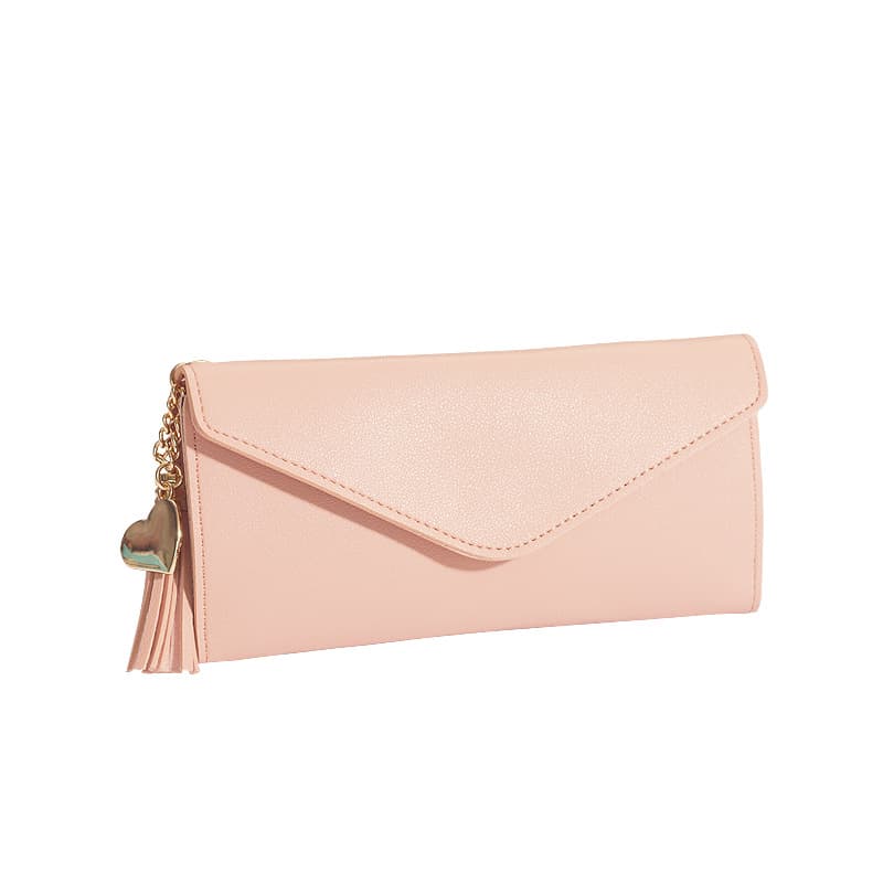 (Wholesale), wallet, long shoulder bag, fashionable pendant with tassels, maxi length, Korean style 5