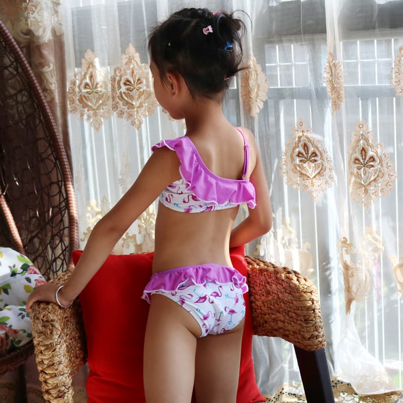 (Cross-border trading), (Wholesale), swimwear, children's cute set, European style, princess style 3