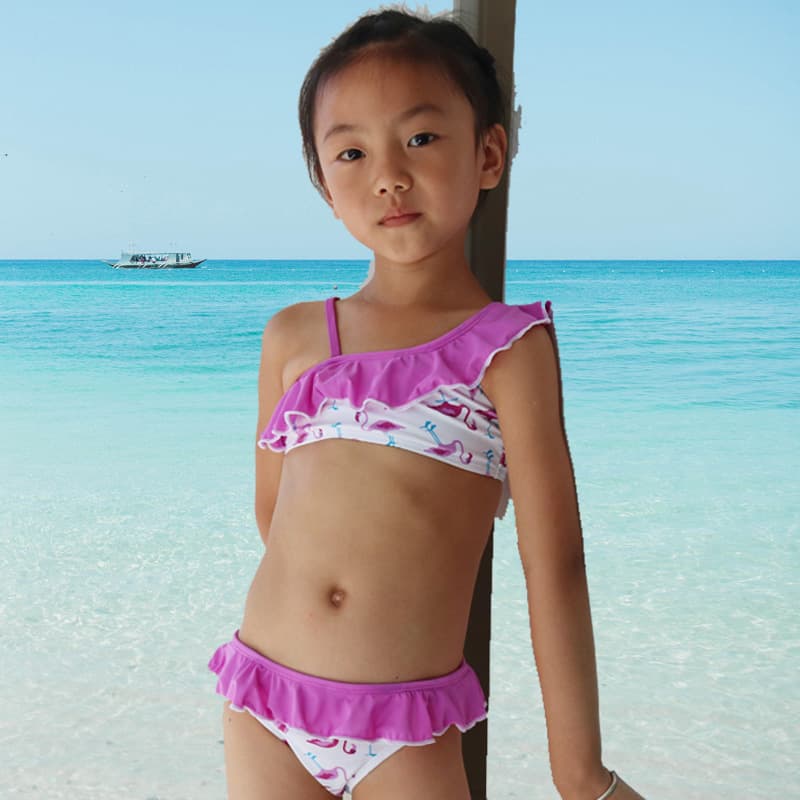 (Cross-border trading), (Wholesale), swimwear, children's cute set, European style, princess style