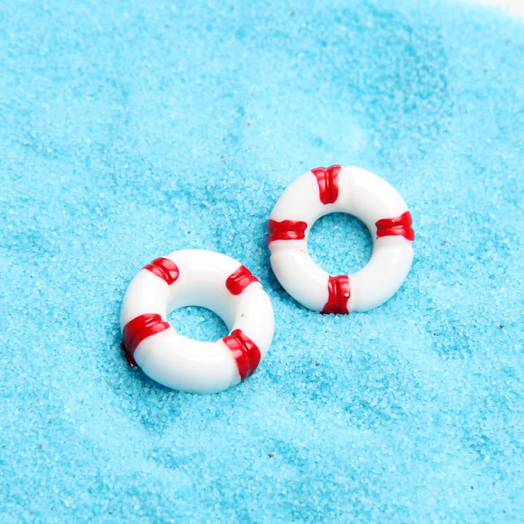 Marine accessory with accessories, swimming ring, slime, photo frame, starfish, DIY 3