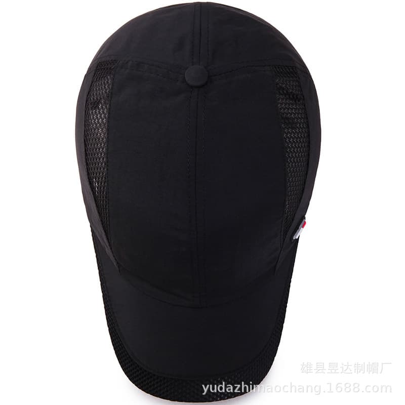 (Cross-border trading), summer travel sports quick dry baseball cap, solid color hat, simple and elegant design 3