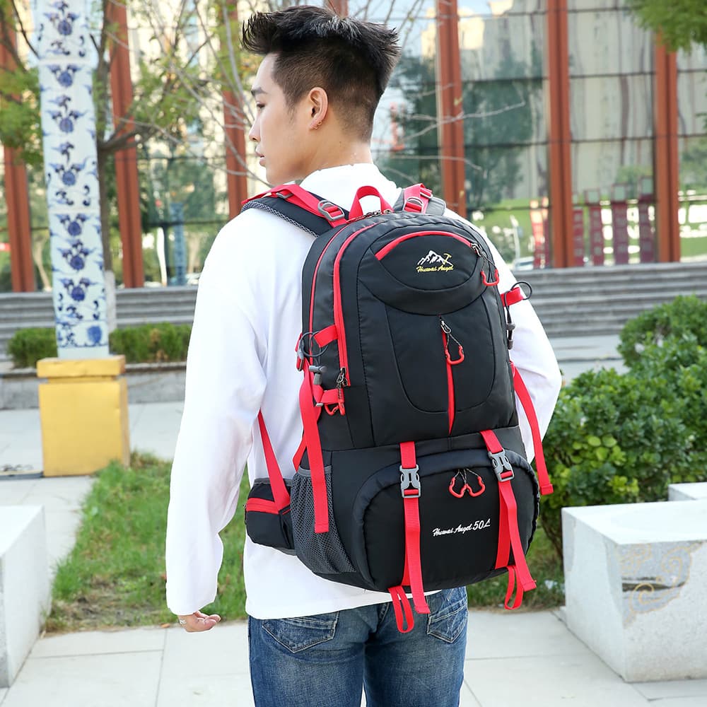 Backpack, travel bag, capacious sports shoulder bag for traveling for hiking, worn on the shoulder, 40 2