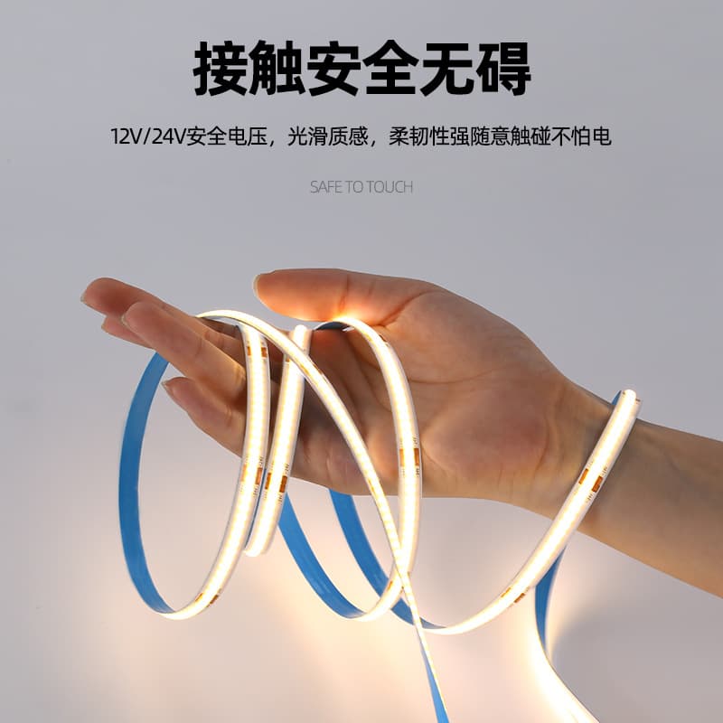 Self-adhesive light strip for hood, linear light for living room, lights, LED lamp, three colors, comfortable light spectrum 4