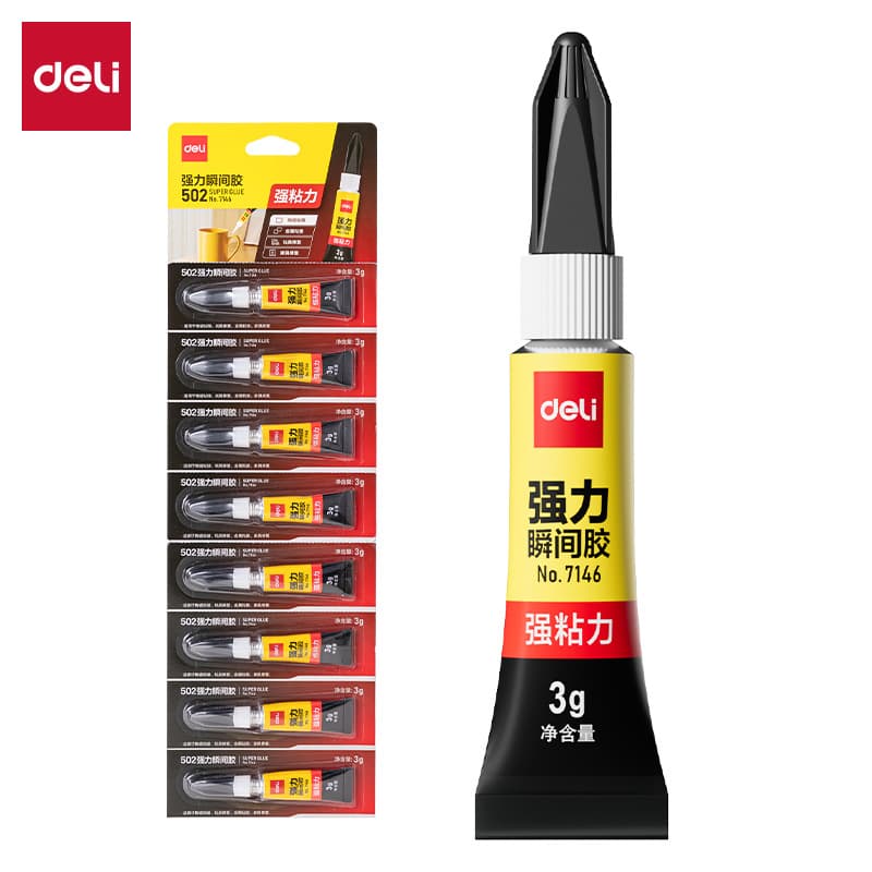 Powerful plastic glass glue, quick dry 5