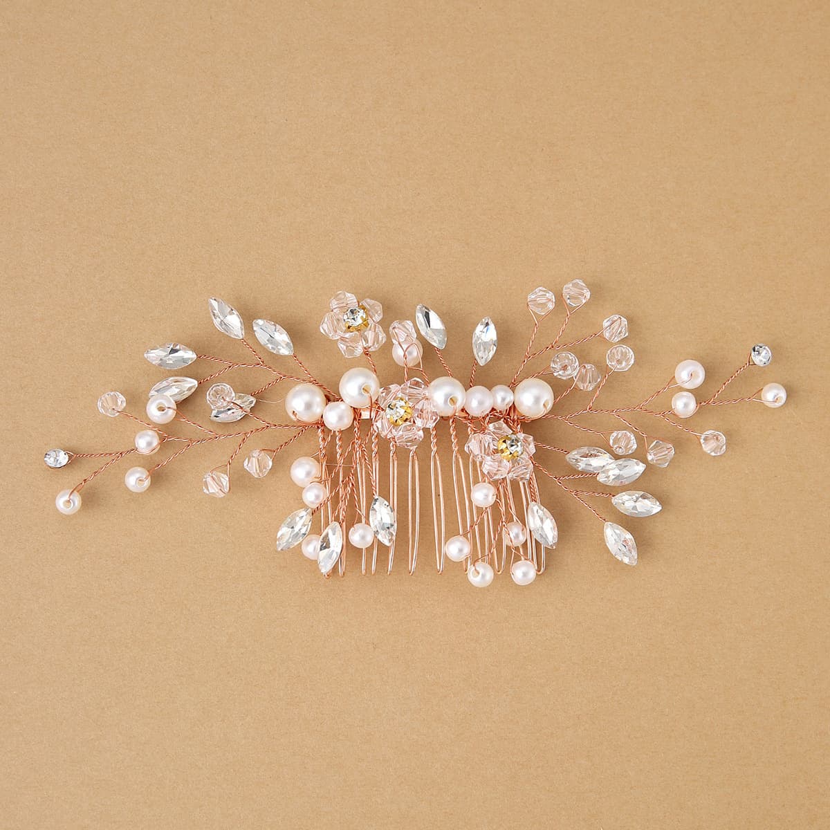 (Cross-border trading), (Wholesale), white hair accessory pearl, hairgrip for bride, European style 4