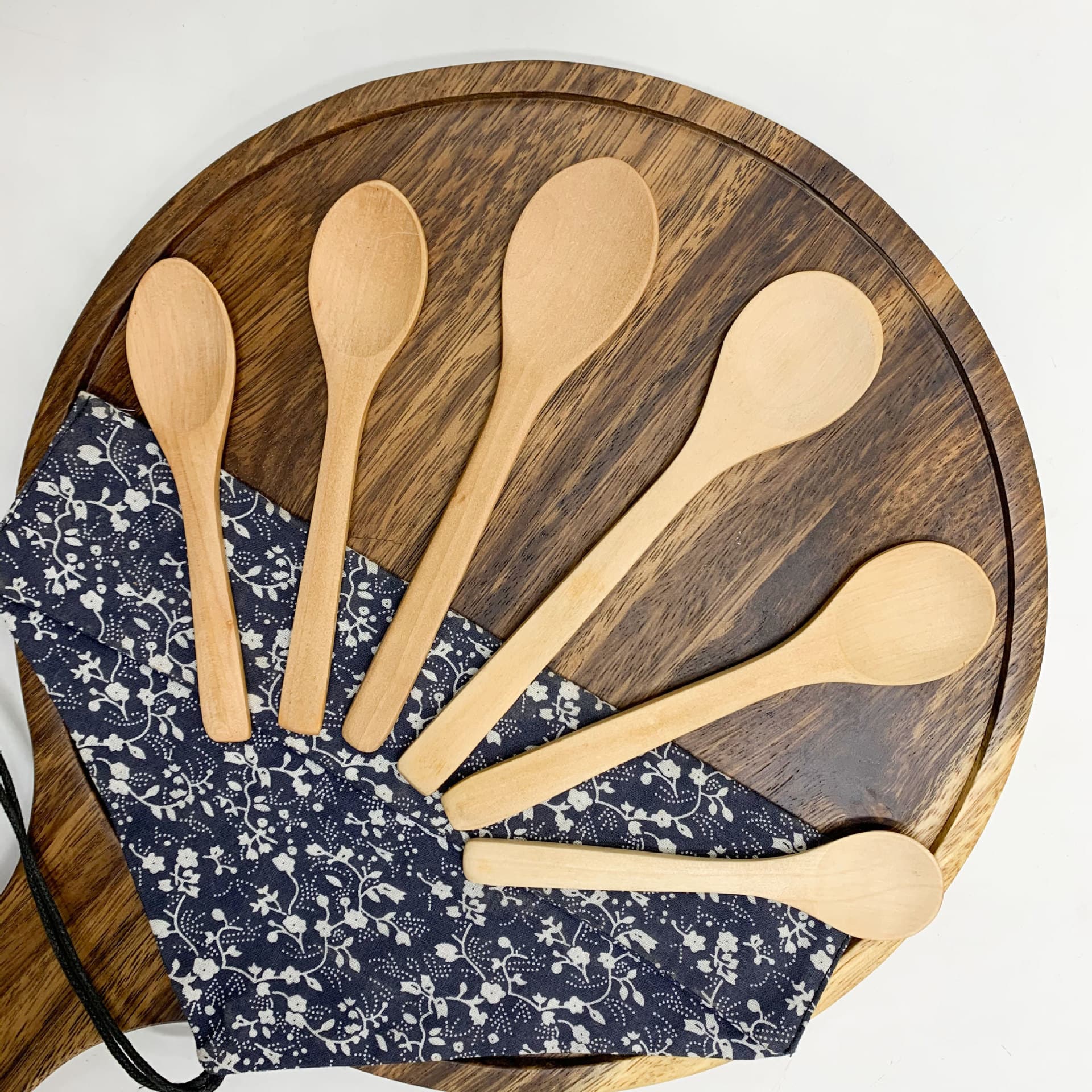 Japanese Wooden Coffee Honey Spoon - Eco-Friendly, Logo Engraving Available 3