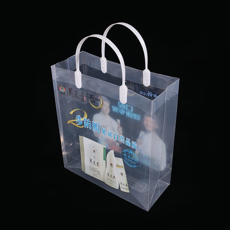 Matte transparent plastic linen bag, set PVC, Birthday gift 3