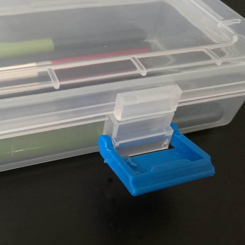 Transparent brush, storage box, gouache, pencil case, art watercolour, chalk 3