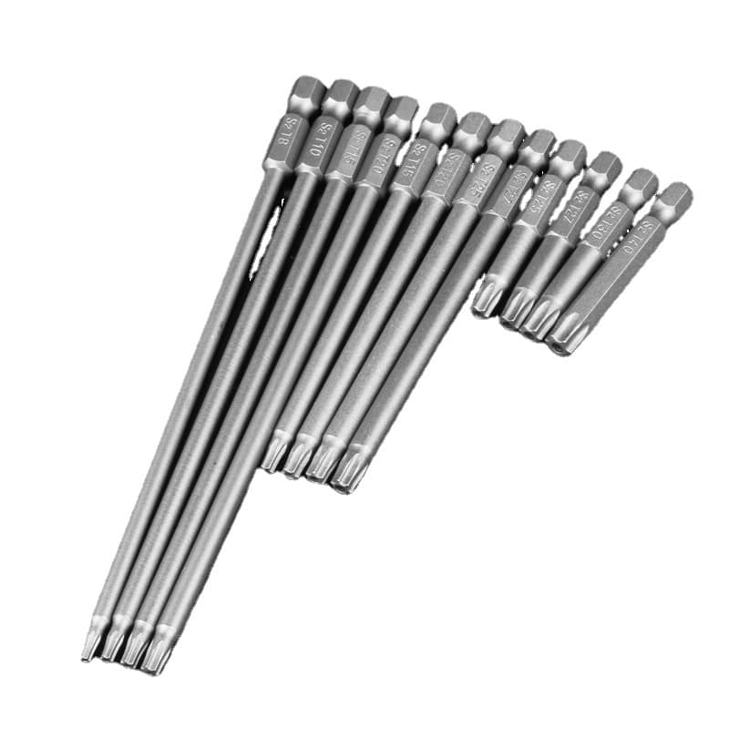 Magnetic electric screwdriver, hexagonal set, material, scale 1:4 5